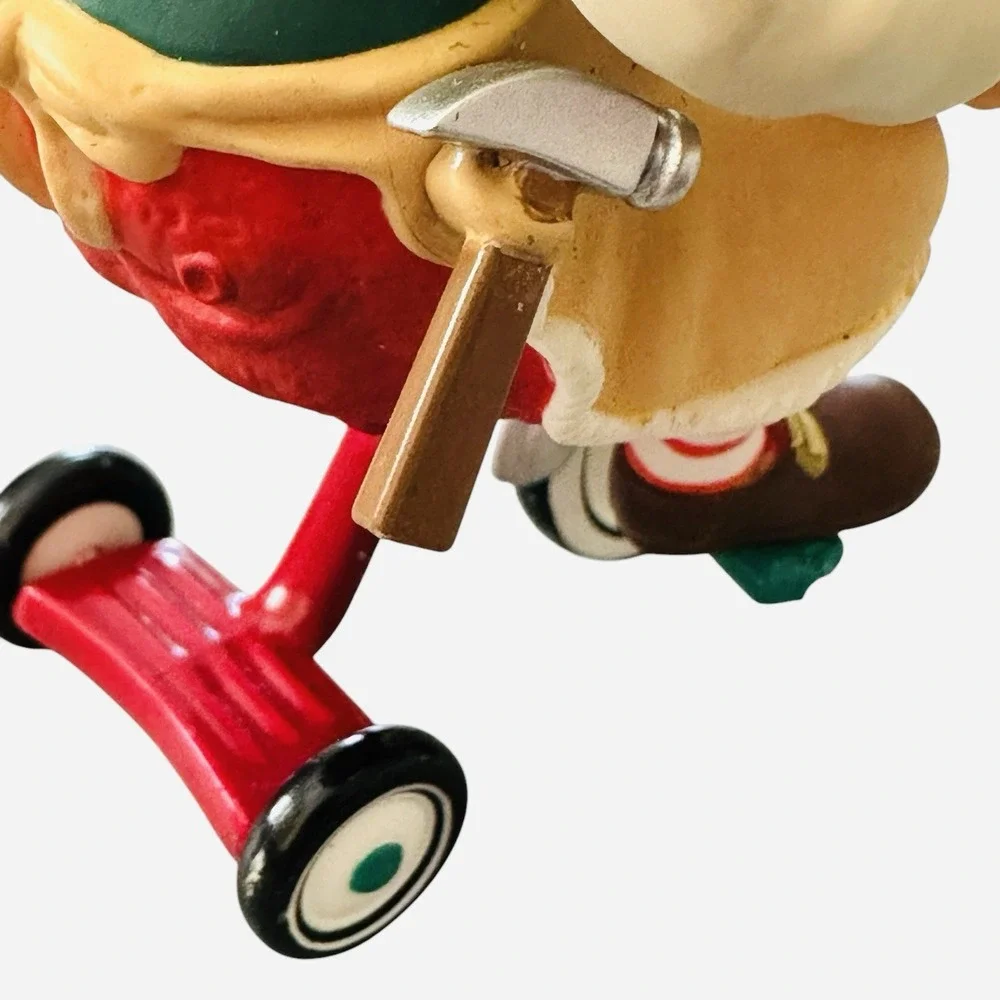 HALLMARK Keepsake Santa On Tricycle‎ Christmas Ornament 12TH In SERIES